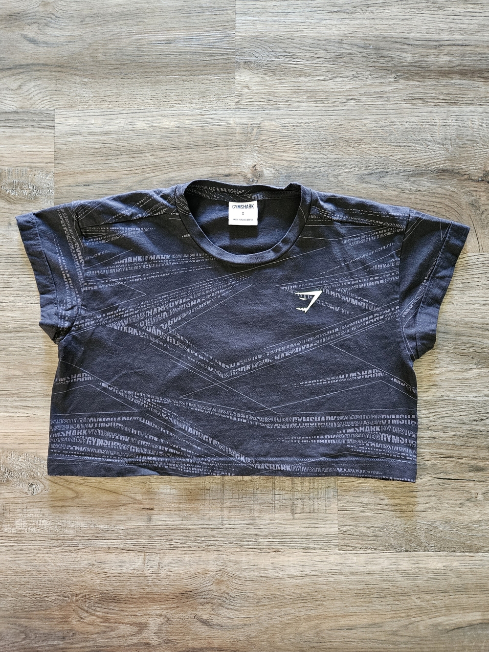 Gymshark Zone Graphic Crop Tee